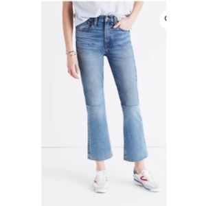 Madewell Retro Crop bootcut jeans New with tags